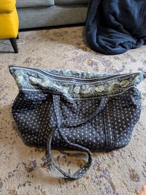 Vera Bradley Blue Seaport Shoulder But/Weekender